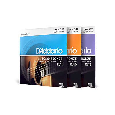 D'Addario Acoustic Guitar Strings Set